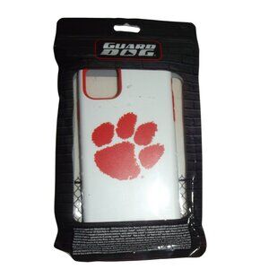 Clemson Tigers Phone Case White Orange Hybrid iPhone ip 11 Pro Max cover NEW
